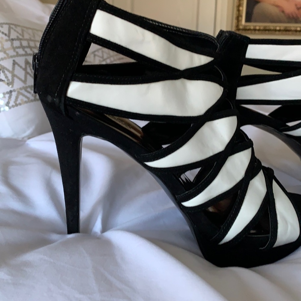 Stunning Open Toe Heels. Excellent/brand new condition. Worn once.